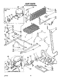 UNIT Diagram and Parts List for ET20GMXTW00  Whirlpool Refrigerator