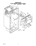 LINER Diagram and Parts List for ET20DKXWN02  Whirlpool Refrigerator