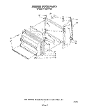 FREEZER DOOR Diagram and Parts List for ET18HKXTG00  Whirlpool Refrigerator