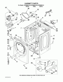 Part Location Diagram of W11310043 Whirlpool PANEL