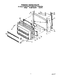 FREEZER DOOR Diagram and Parts List for ET20PKXZG01  Whirlpool Refrigerator