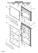 Part Location Diagram of 2211250B Whirlpool BUTTON-PLG