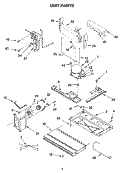 UNIT PARTS Diagram and Parts List for GB2SHDXPT01  Whirlpool Refrigerator