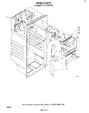 LINER Diagram and Parts List for ET18CKXMWR2  Whirlpool Refrigerator