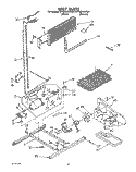 UNIT Diagram and Parts List for ET18DKXWW01  Whirlpool Refrigerator