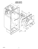 LINER Diagram and Parts List for ET20PKXTG01  Whirlpool Refrigerator