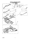 WIRING HARNESS Diagram and Parts List for KEBS276YBL2  KitchenAid Wall Oven