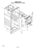 LINER Diagram and Parts List for ET18JMXMWR1  Whirlpool Refrigerator