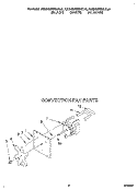 CONVECTION FAN Diagram and Parts List for KEBS208BWH0  KitchenAid Wall Oven