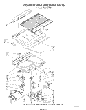 COMPARTMENT SEPARATOR Diagram and Parts List for ET18HKXTN01  Whirlpool Refrigerator