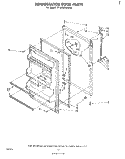 Part Location Diagram of 1101123 Whirlpool Tech Sheet