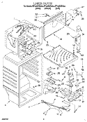 LINER Diagram and Parts List for ET18NKXDG02  Whirlpool Refrigerator
