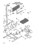UNIT Diagram and Parts List for ET20PKXXN00  Whirlpool Refrigerator
