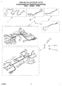 WIRING HARNESS Diagram and Parts List for KEBS277BBL2  KitchenAid Wall Oven