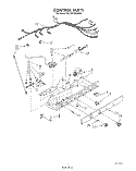 CONTROL Diagram and Parts List for ED25RQXWW00  Whirlpool Refrigerator