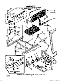 UNIT Diagram and Parts List for ET25DMXWW01  Whirlpool Refrigerator