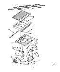 COMPARTMENT SEPARATOR Diagram and Parts List for ET20NMXAN01  Whirlpool Refrigerator