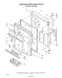 REFRIGERATOR DOOR Diagram and Parts List for ET20DKXVM04  Whirlpool Refrigerator