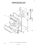REFRIGERATOR DOOR , MISCELLANEOUS Diagram and Parts List for ET18JKXMWR0  Whirlpool Refrigerator