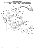 CONTROL, OPTIONAL Diagram and Parts List for GS2SHGXLS00  Whirlpool Refrigerator