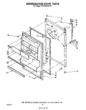 REFRIGERATOR DOOR , NOT ILLUSTRATED Diagram and Parts List for ET18CKXMWR1  Whirlpool Refrigerator