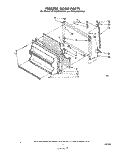 FREEZER DOOR Diagram and Parts List for ET18JMXMWR1  Whirlpool Refrigerator