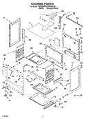CHASSIS Diagram and Parts List for TGP325LQ0  Estate Range