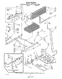 UNIT Diagram and Parts List for ET22DMXWW00  Whirlpool Refrigerator