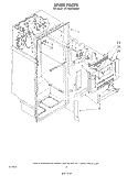 LINER Diagram and Parts List for ET18AKXSW02  Whirlpool Refrigerator