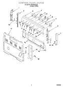 Part Location Diagram of 8273303 Whirlpool LIGHT-IND
