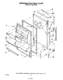 REFRIGERATOR DOOR , NOT ILLUSTRATED Diagram and Parts List for ET18MKXPWR4  Whirlpool Refrigerator