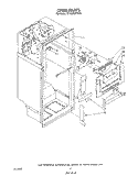 LINER Diagram and Parts List for ET18ZKXTG02  Whirlpool Refrigerator