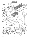 UNIT Diagram and Parts List for ET20DKXVF00  Whirlpool Refrigerator