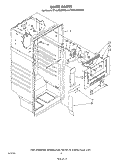LINER Diagram and Parts List for ET18JMYSF02  Whirlpool Refrigerator