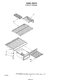 SHELF Diagram and Parts List for ET18SKRSW00  Whirlpool Refrigerator