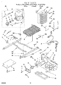 UNIT Diagram and Parts List for GD27DFXFB01  Whirlpool Refrigerator