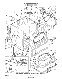 Part Location Diagram of 692438 Whirlpool Panel Front (New Avocado)