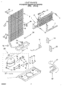 Part Location Diagram of WP2174706 Whirlpool Hitch Pin
