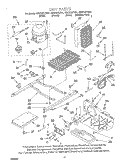 UNIT Diagram and Parts List for GD27DIXHT01  Whirlpool Refrigerator
