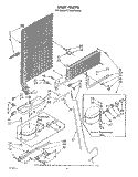 UNIT Diagram and Parts List for ET18AKXSW04  Whirlpool Refrigerator