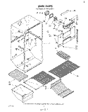 LINER Diagram and Parts List for ET17SCXLWR1  Whirlpool Refrigerator