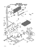 UNIT Diagram and Parts List for ET20DKXWN02  Whirlpool Refrigerator