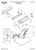 Part Location Diagram of 3976746 Whirlpool PANEL-CNTL