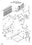 UNIT Diagram and Parts List for ET20TKXDN04  Whirlpool Refrigerator