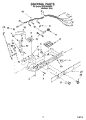 CONTROL Diagram and Parts List for GD5THGXKS02  Whirlpool Refrigerator