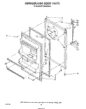 REFRIGERATOR DOOR , NOT ILLUSTRATED Diagram and Parts List for ET18NKXRWR4  Whirlpool Refrigerator