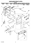 Part Location Diagram of 2322626T Whirlpool SLIDE