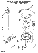 Part Location Diagram of WPW10372113 Whirlpool Mounting Sump