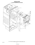 LINER Diagram and Parts List for ET18JKYSN05  Whirlpool Refrigerator