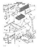 UNIT Diagram and Parts List for ET25RKXYN01  Whirlpool Refrigerator